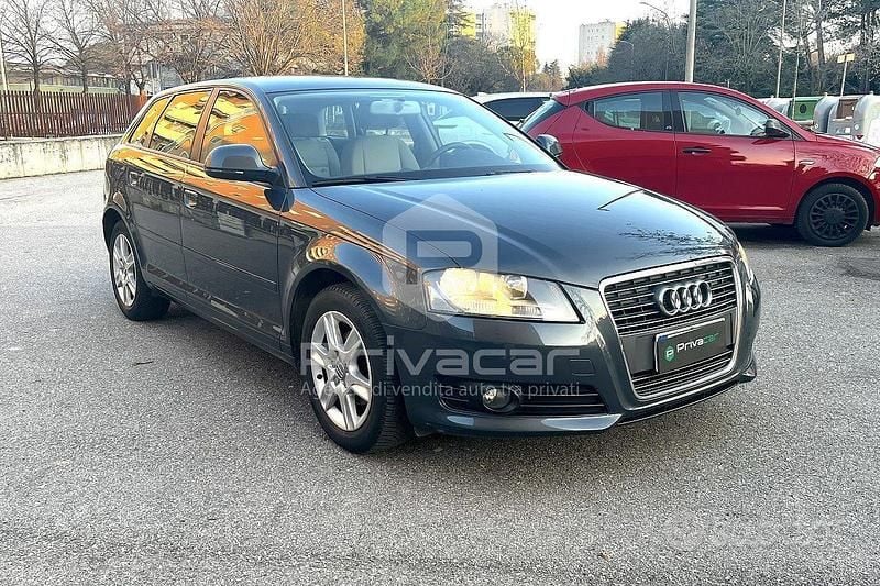 Usata Audi A3 Sportback Attraction 2010 Verde Utilitaria