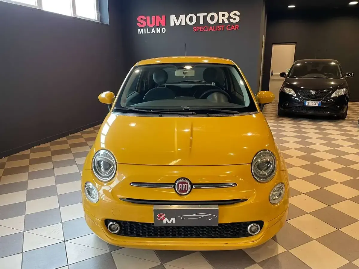 Usata Fiat 500 Pop 69 CV (50 kW) 2016 Giallo Utilitaria
