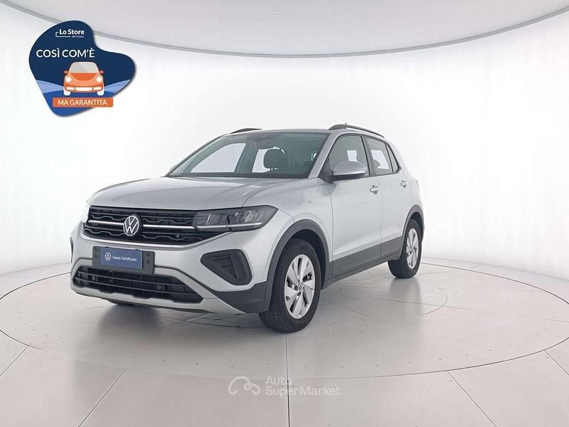 Reflex silver metallizzato Usata 2024 VW T-Cross Life SUV | 23.900 € (Buon prezzo) - Immagine 1/4