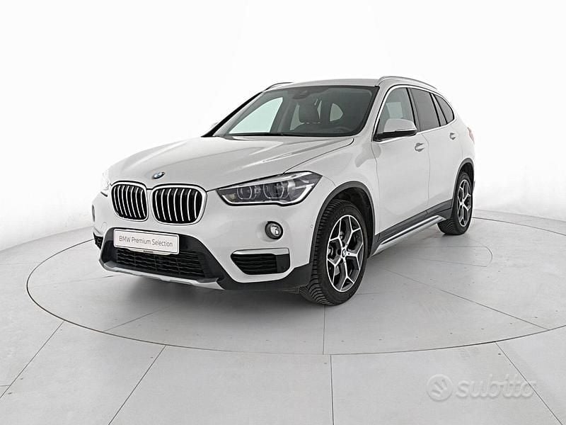 Usata BMW X1 xLine 150 CV (110 kW) 2019 Bianco SUV