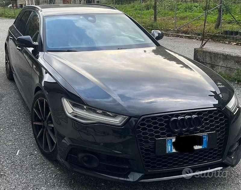 Usata Audi A6 S-Line 190 CV (139 kW) 2018 Nero Station wagon