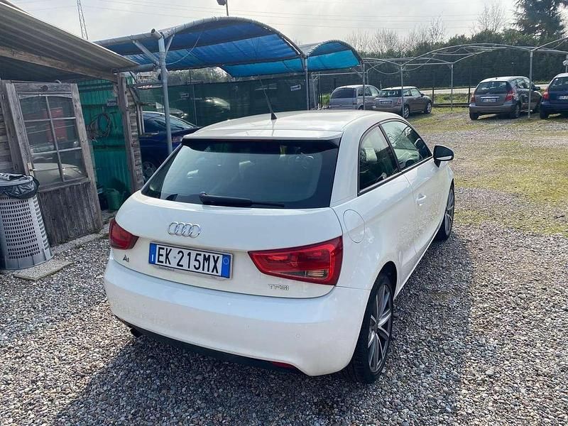 Usata Audi A1 Ambition 86 CV (63 kW) 2012 Bianco Utilitaria