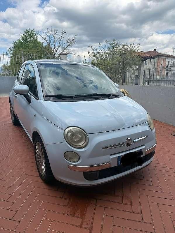 Usata Fiat 500 Pop 69 CV (50 kW) 2010 Blu/azzurro Utilitaria