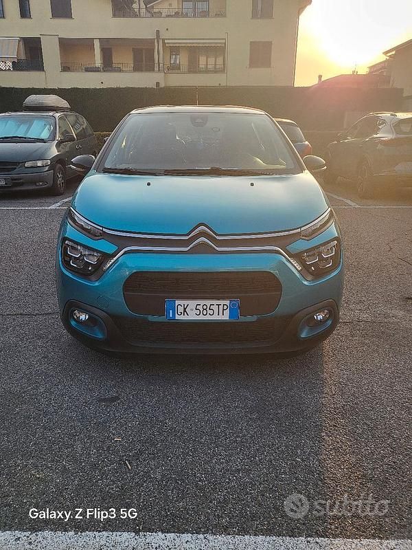 Blu Usata 2021 Citroën C3 Due volumi | 10.500 € (Ottimo prezzo) - Immagine 1/4