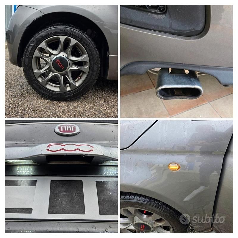 Usata Fiat 500C Sport 2015 Grigio Cabrio