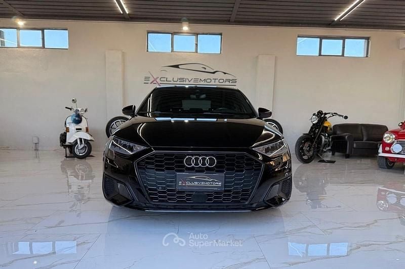 Usata Audi A3 S-Line 150 CV (110 kW) 2021 Nero Berlina