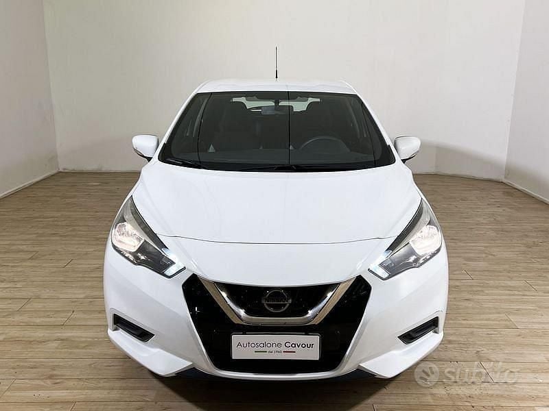 Usata Nissan Micra Acenta 71 CV (52 kW) 2017 Bianco Utilitaria