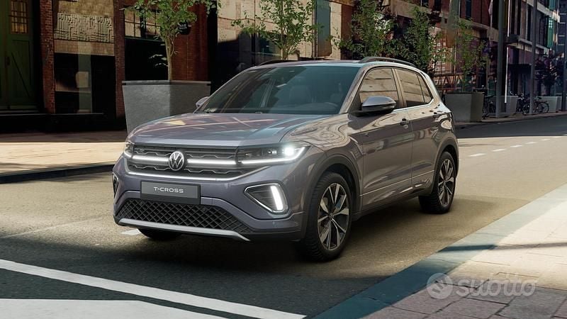 Nuova VW T-Cross R-line 116 CV (85 kW) 2025 Grigio SUV
