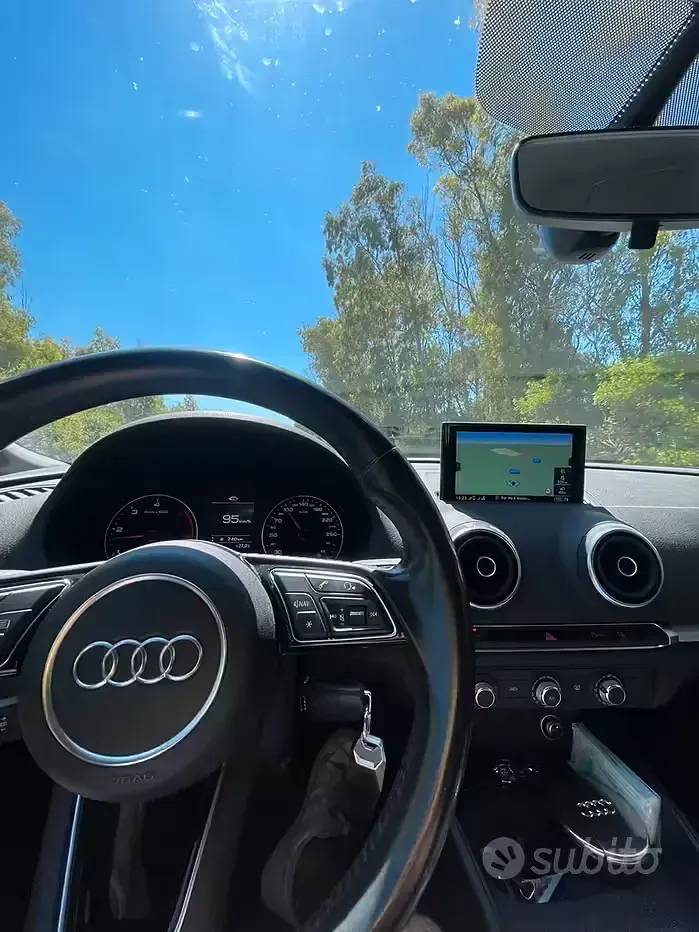 Usata Audi A3 150 CV (110 kW) 2016 Bianco Berlina