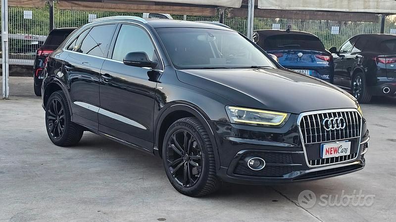 Usata Audi Q3 140 CV (102 kW) 2014 Nero SUV