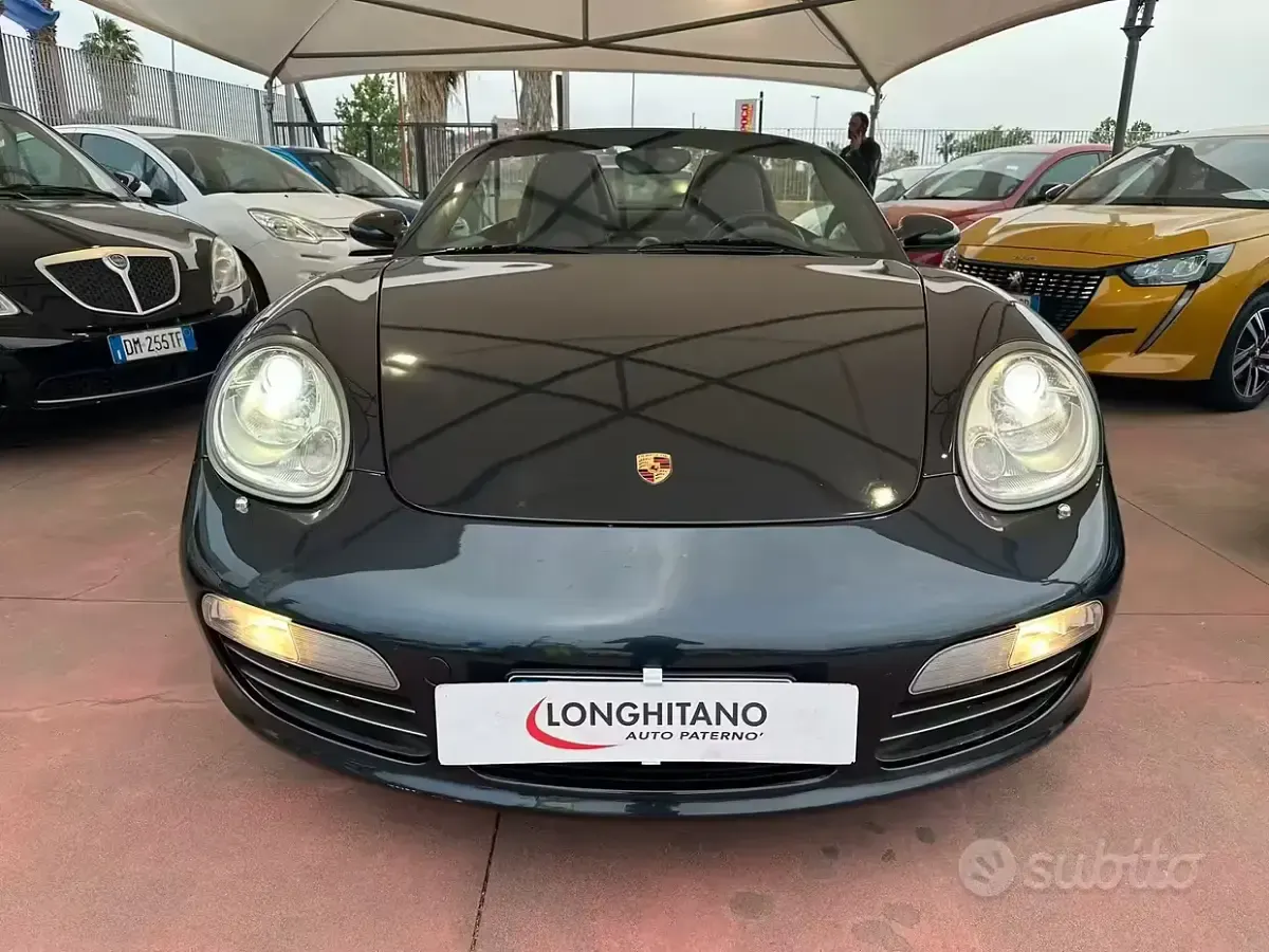 Usata Porsche Boxster S 295 CV (216 kW) 2008 Blu Cabrio