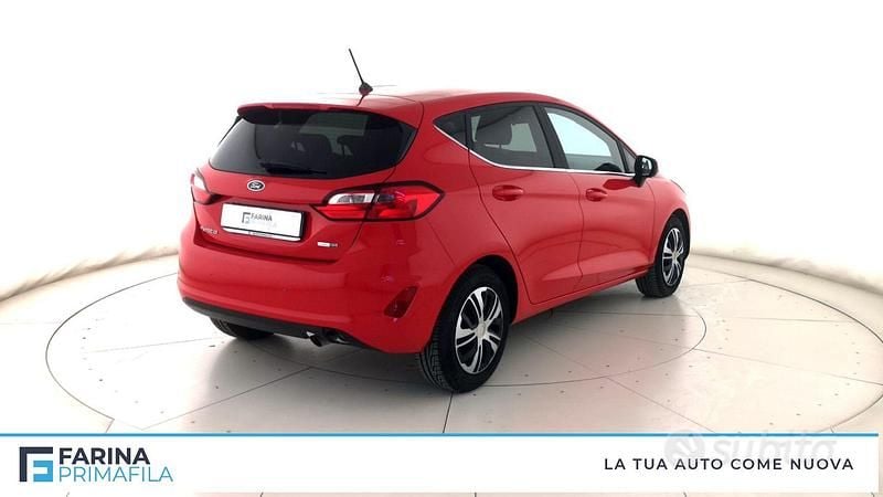Usata Ford Fiesta Titanium 125 CV (91 kW) 2023 Rosso Utilitaria