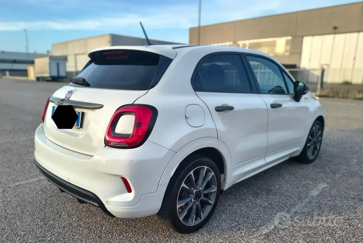 Usata Fiat 500X Sport 130 CV (95 kW) 2021 Bianco SUV