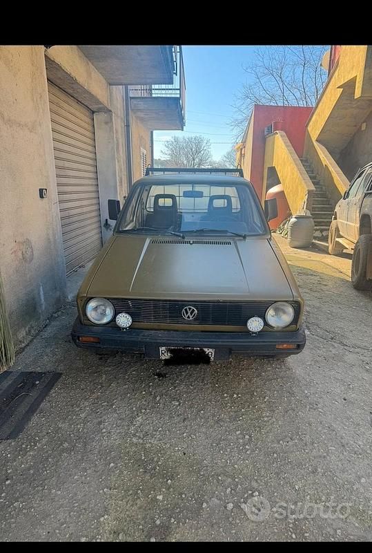 Usata VW Caddy 75 CV (55 kW) 1985 Verde Monovolume