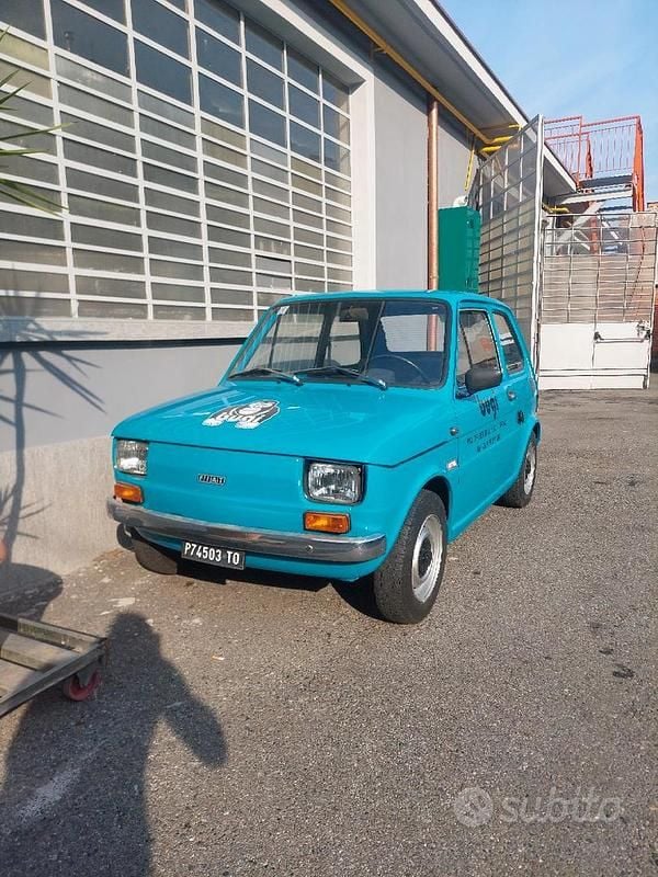 Usata Fiat 126 1970 Blu Utilitaria