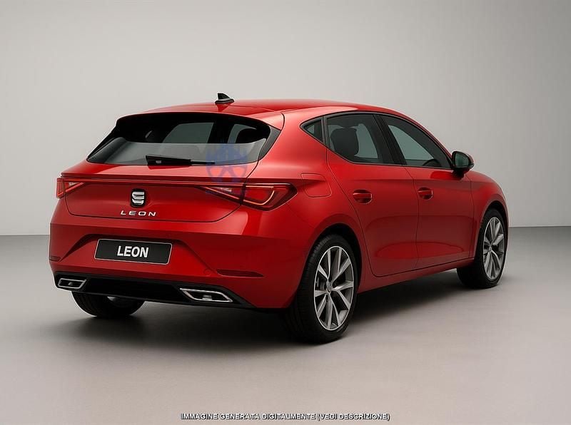 Usata Seat Leon FR 204 CV (150 kW) 2021 Rosso Utilitaria