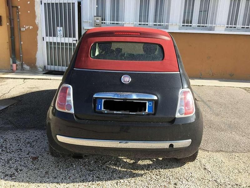 Usata Fiat 500C Rock 95 CV (69 kW) 2012 Nero Cabrio