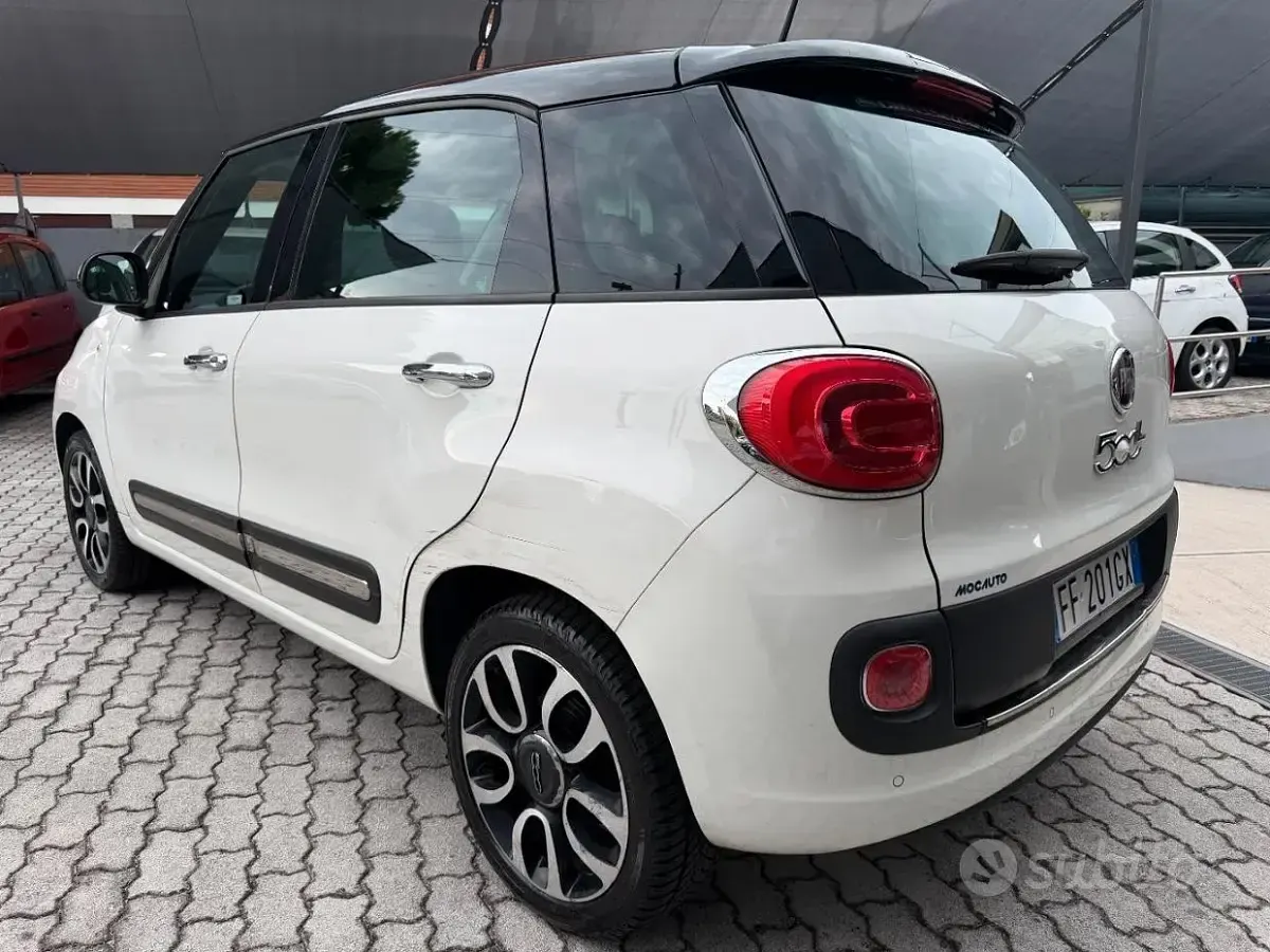 Usata Fiat 500L Lounge 95 CV (69 kW) 2016 Bianco Monovolume