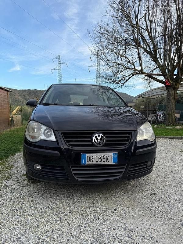 Usata VW Polo United 60 CV (44 kW) 2008 Nero Berlina