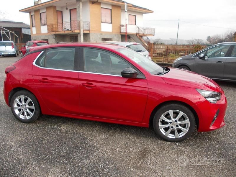 Usata Opel Corsa Elegance 75 CV (55 kW) 2020 Rosso Berlina