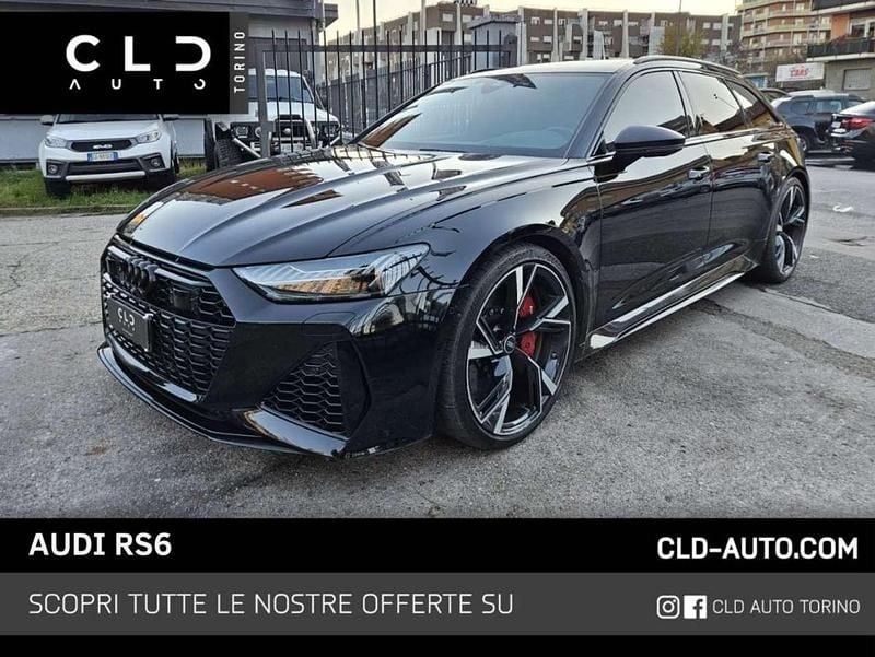 Nero Usata 2020 Audi RS6 Station wagon | 77.900 € (Ottimo prezzo) - Immagine 1/4