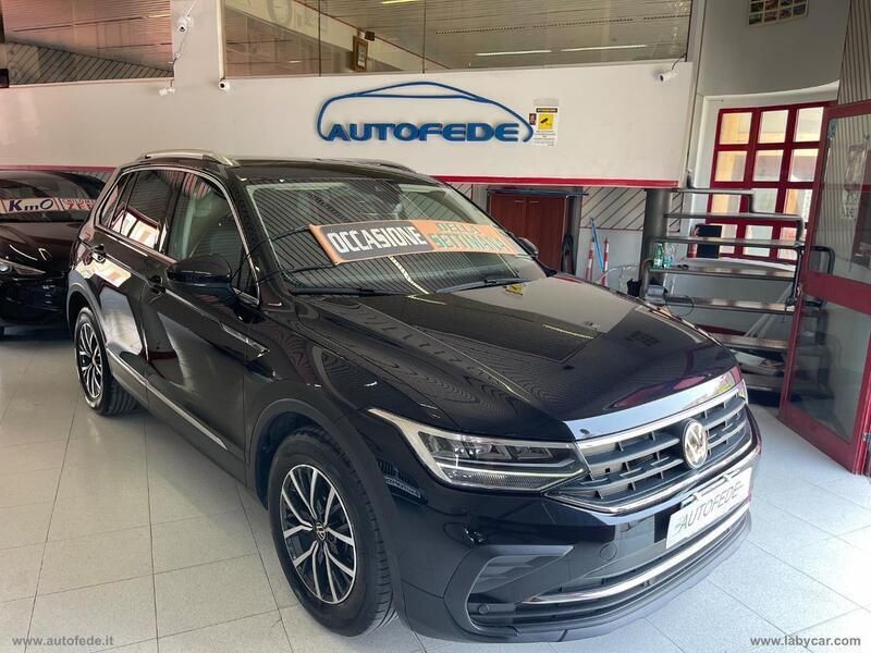 Usata VW Tiguan Life 122 CV (89 kW) 2023 Nero SUV