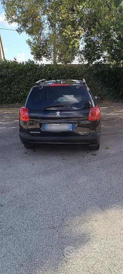 Usata Peugeot 207 95 CV (69 kW) 2007 Nero Station wagon