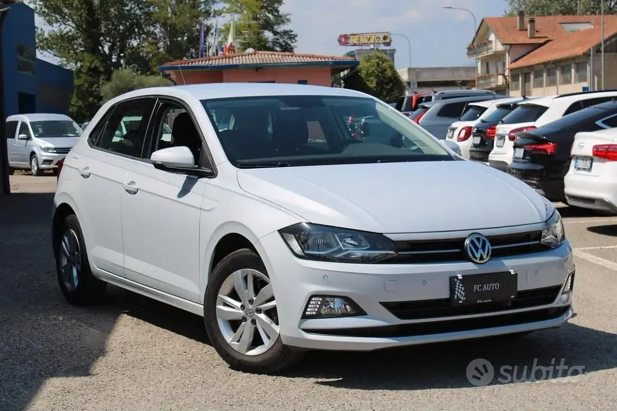 Usata VW Polo Comfortline 95 CV (69 kW) 2020 Bianco Utilitaria