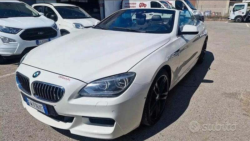 Usata BMW 640 Cabriolet M Sport 313 CV (230 kW) 2015 Cabrio