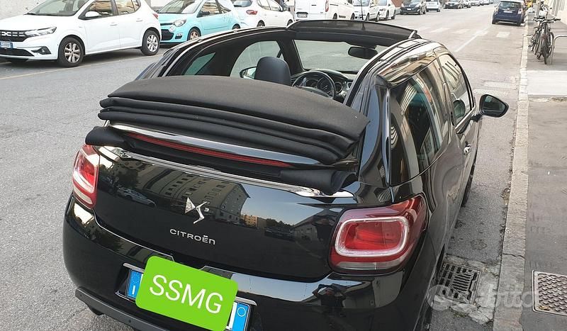 Usata Citroën DS3 Cabriolet 82 CV (60 kW) 2014 Nero Cabrio