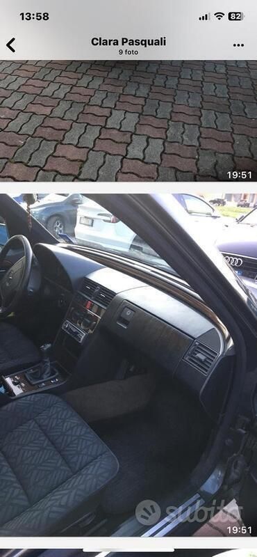 Usata Mercedes C180 122 CV (89 kW) 1995 Blu Berlina