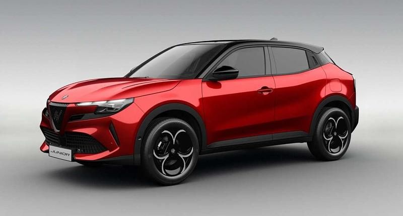 Nuova Alfa Romeo Junior Sprint 145 CV (106 kW) 2026 Rosso brera tetto nero SUV