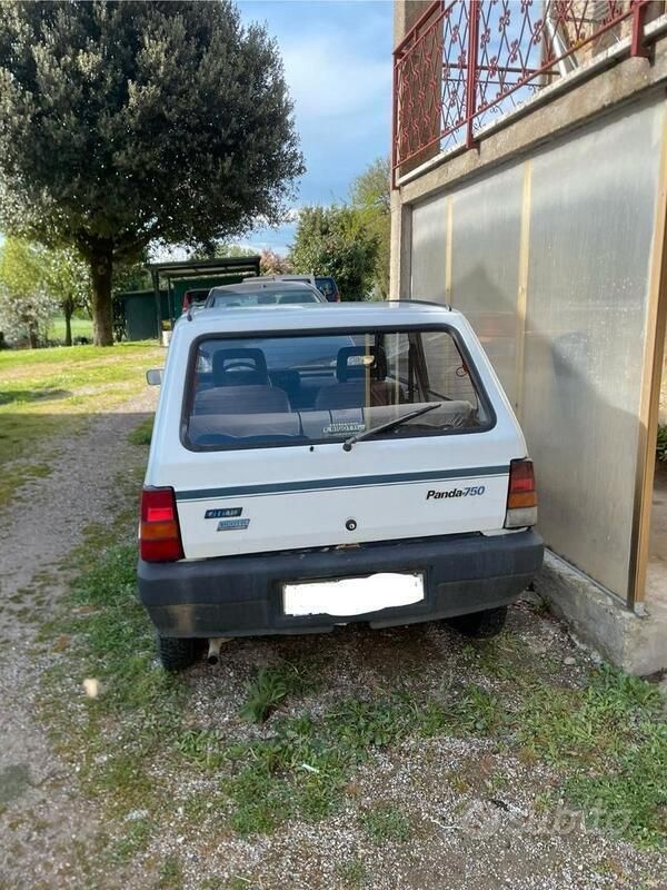 Usata Fiat Panda 34 CV (25 kW) 1989 Bianco Utilitaria