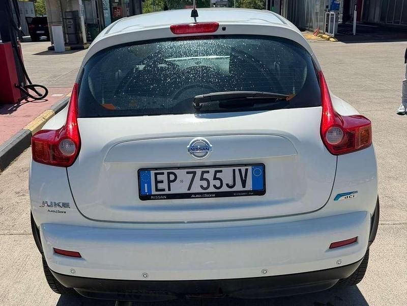 Usata Nissan Juke Tekna 110 CV (80 kW) 2014 Bianco SUV