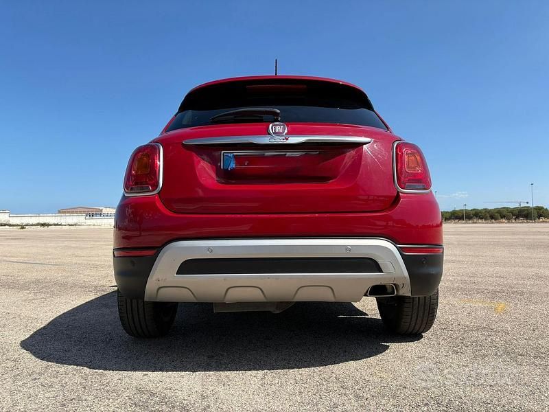 Usata Fiat 500X Cross 95 CV (69 kW) 2017 Rosso SUV