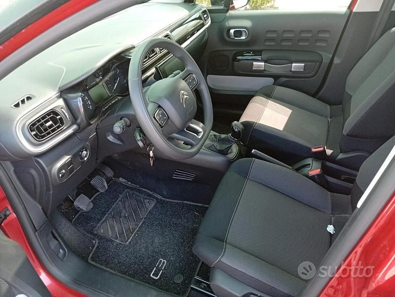 Usata Citroën C3 2021 Rosso Utilitaria