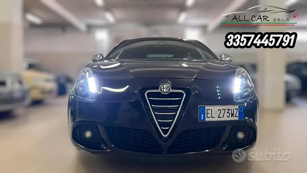 Usata Alfa Romeo Giulietta Exclusive 140 CV (102 kW) 2012 Nero Utilitaria