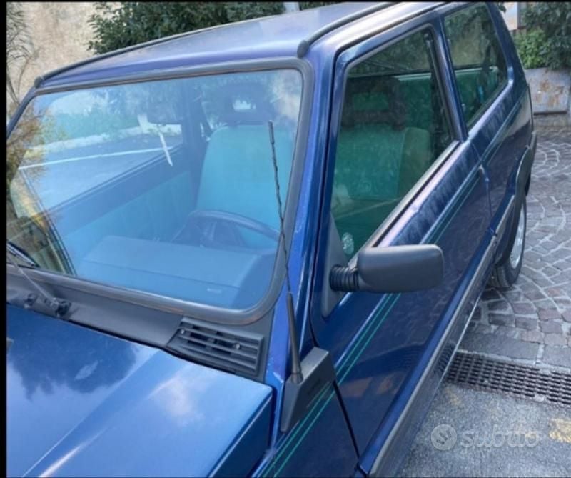 Usata Fiat Panda 34 CV (25 kW) 1990 Blu Utilitaria