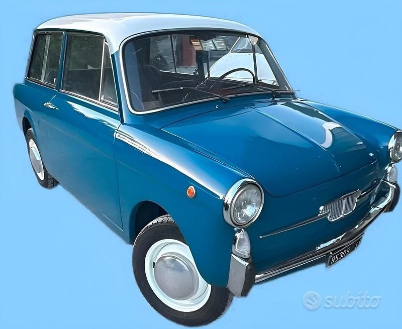 Usata Autobianchi Bianchina 1960 Blu Utilitaria
