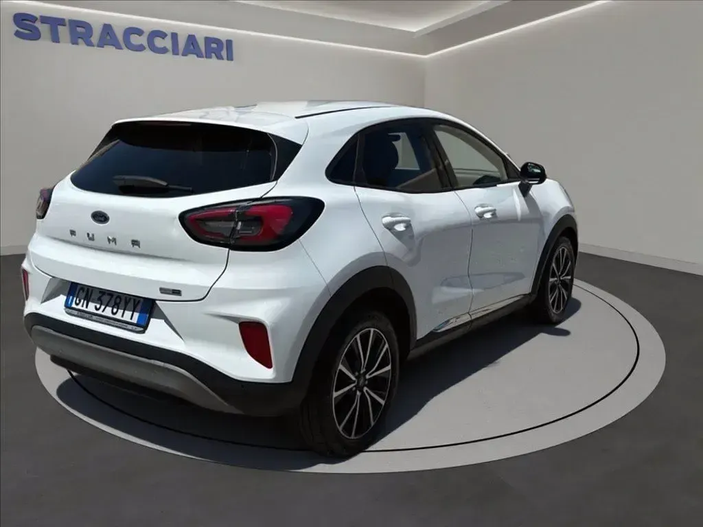 Usata Ford Puma Titanium 125 CV (91 kW) 2023 Bianco frozen SUV