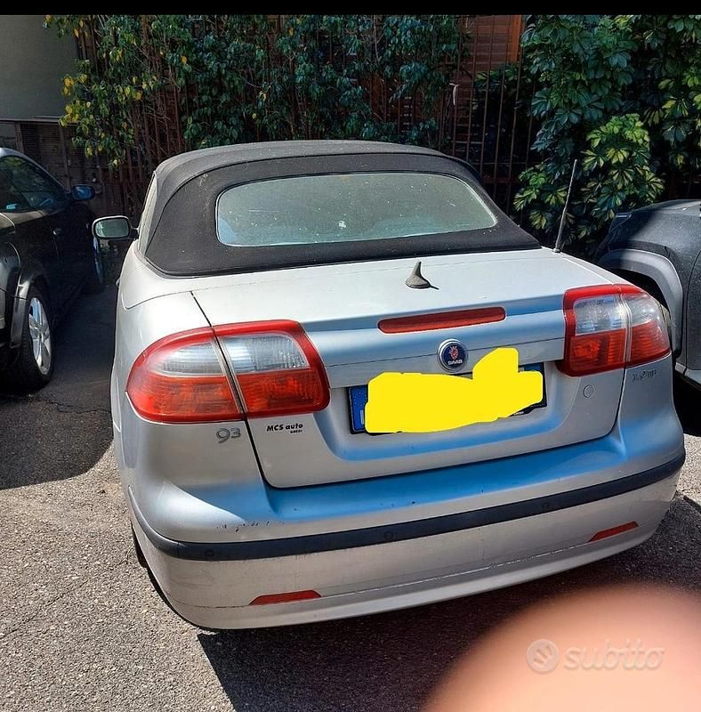 Usata Saab 9-3 Cabriolet 2007 Grigio Cabrio