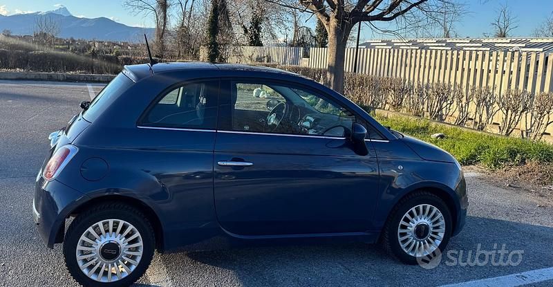 Usata Fiat 500 95 CV (69 kW) 2014 Blu Utilitaria