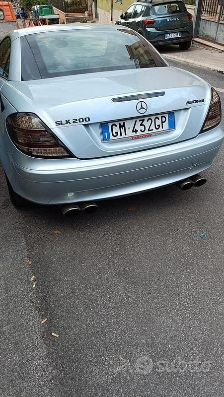 Usata Mercedes SLK200 2004 Grigio Cabrio