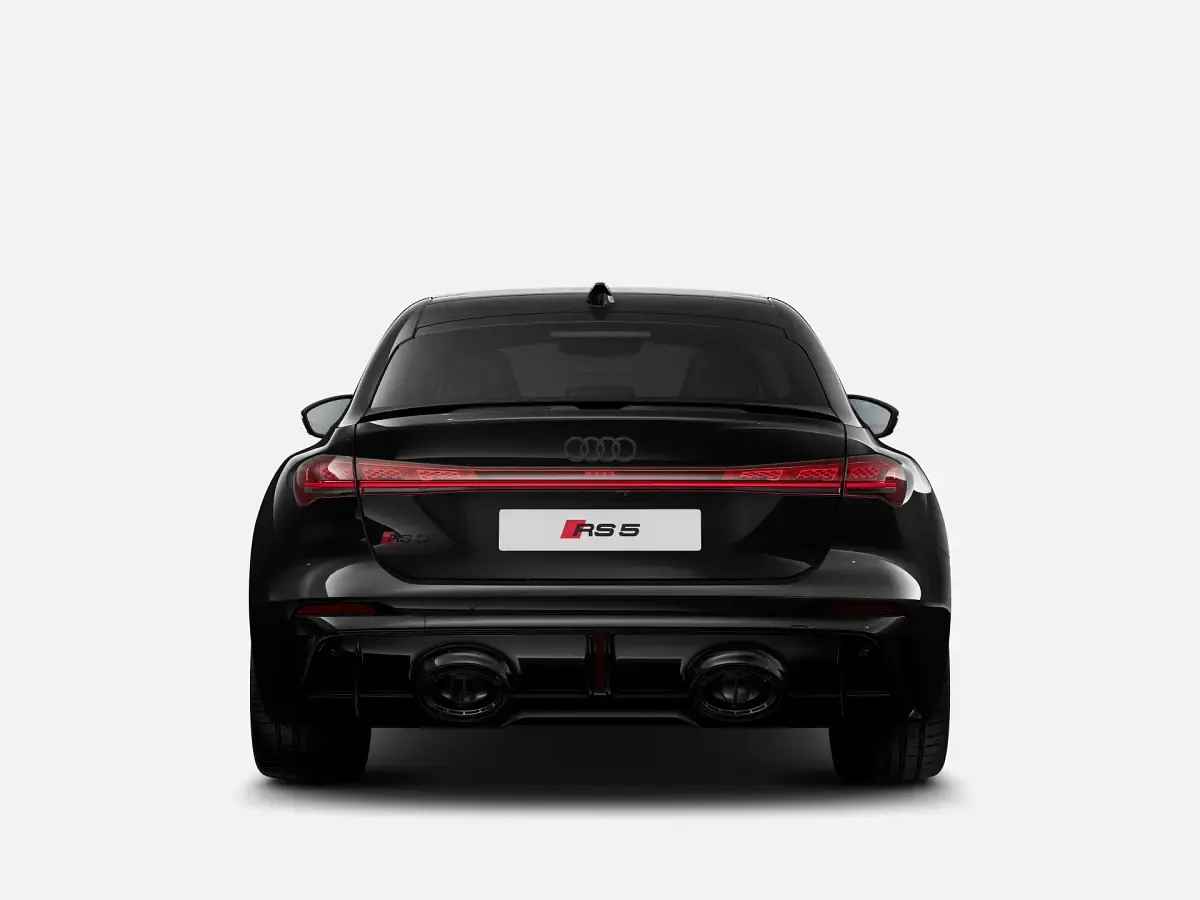 Nuova Audi RS5 Performance 510 CV (375 kW) 2026 Nero mythos metallizzato Berlina