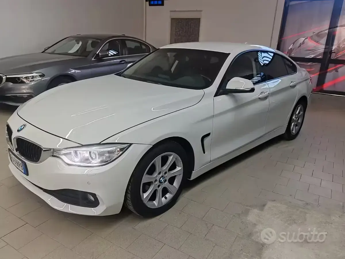 Usata BMW 418 Advantage 150 CV (110 kW) 2015 Bianco Coupé