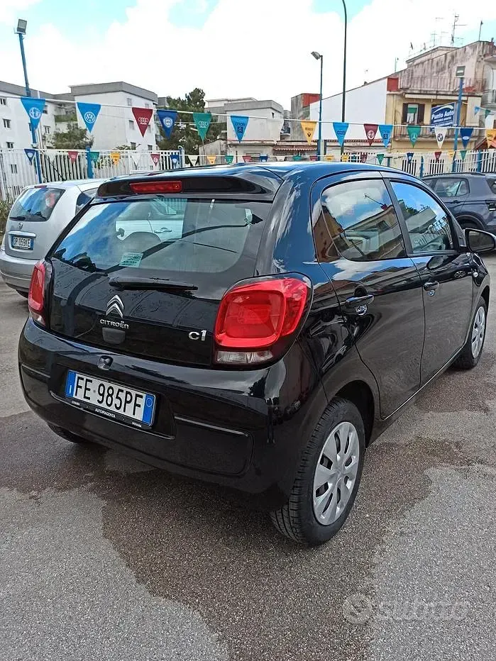 Usata Citroën C1 Feel 69 CV (50 kW) 2016 Nero Utilitaria