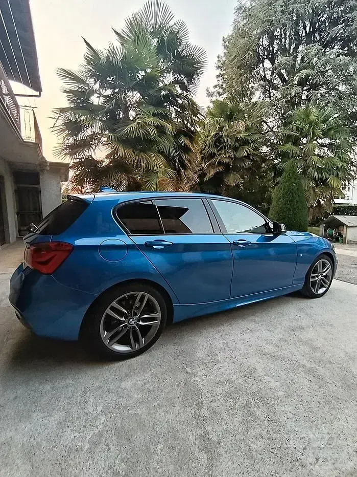 Usata BMW 116 M Sport 116 CV (85 kW) 2018 Bluazzurro Utilitaria