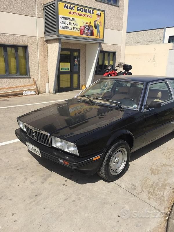Usata Maserati Biturbo 1988 Nero Berlina