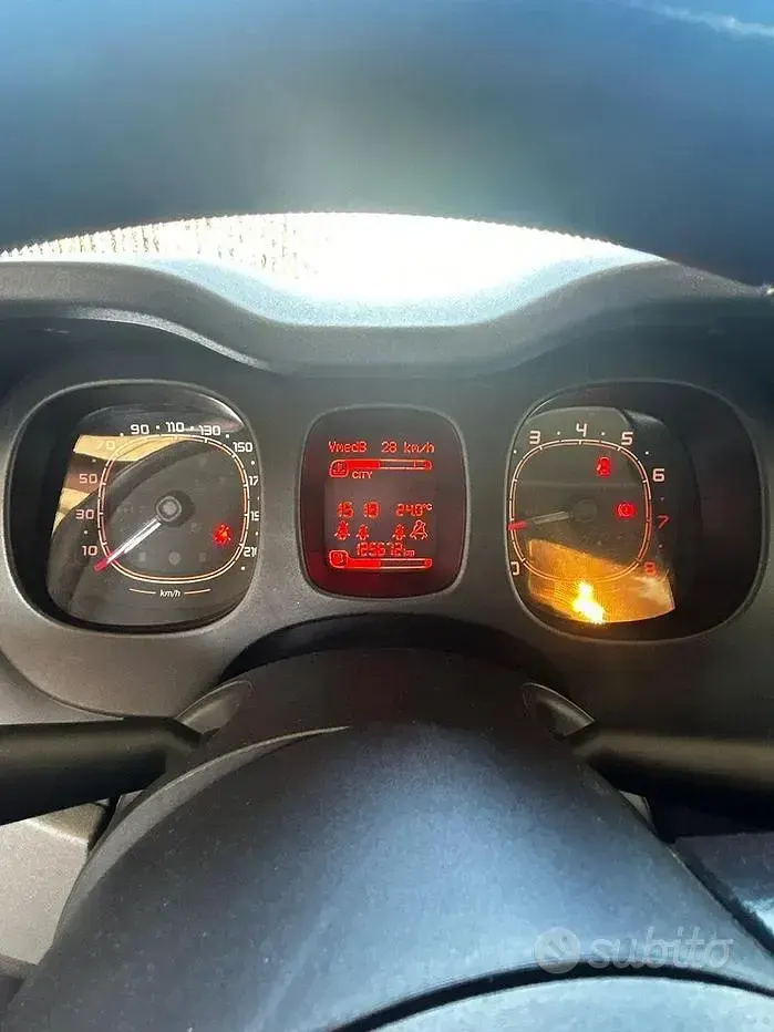 Usata Fiat Panda 69 CV (50 kW) 2016 Nero Utilitaria