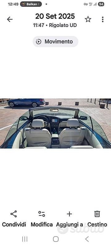 Nero Usata 2007 Saab 9-3 Cabriolet Cabrio | 6000 € (Buon prezzo) - Immagine 1/4